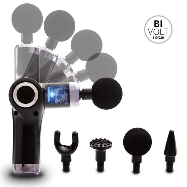 Pistola Massageadora MedicFisio Kit De Massagem Fitness