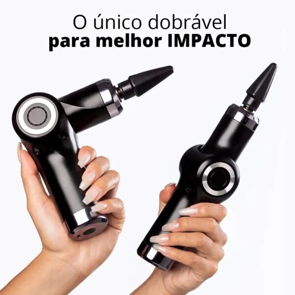 Pistola Massageadora MedicFisio Kit De Massagem Fitness - Imagem 8